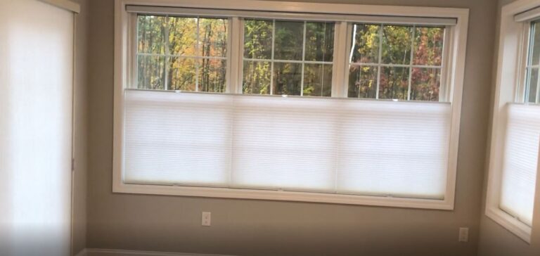 Honeycomb slider with top down bottom up honeycomb cell shades
